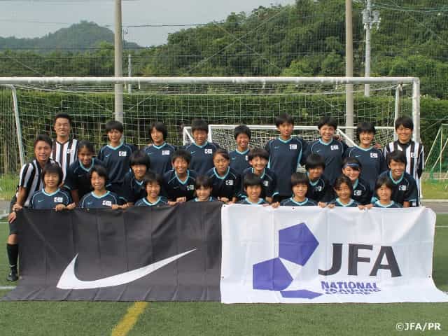 15年度エリートプログラム女子u 13 4日間のトレーニングキャンプ終了 ジュニアサッカーnews