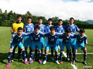 15年度u 15日本代表 Afc U 16選手権予選直前キャンプ4日目 練習試合速報 ジュニアサッカーnews