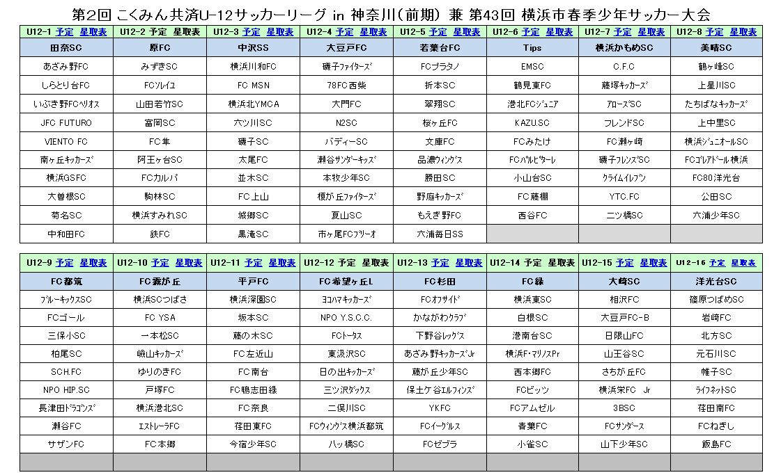 16年度第2回こくみん共済u 12サッカーリーグin神奈川 前期 兼第43回横浜市春季少年サッカー大会 優勝は横浜f マリノスpr ジュニアサッカーnews
