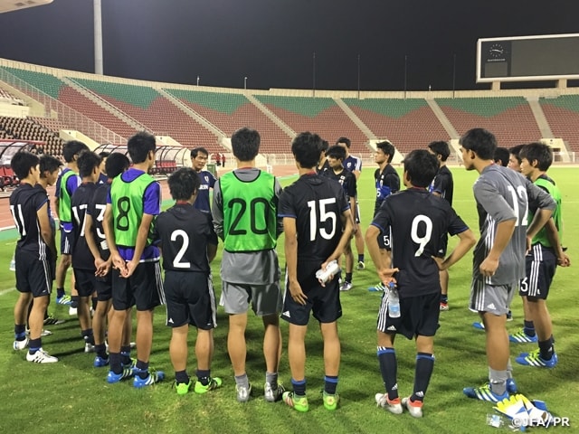 16年度 U 16日本代表オマーン遠征 1勝2分けでオマーン遠征を終了 ジュニアサッカーnews