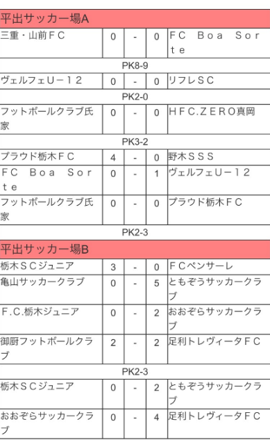16年度 第45回栃木県少年サッカー選手権大会 選手権の部 優勝はプラウド栃木 ジュニアサッカーnews