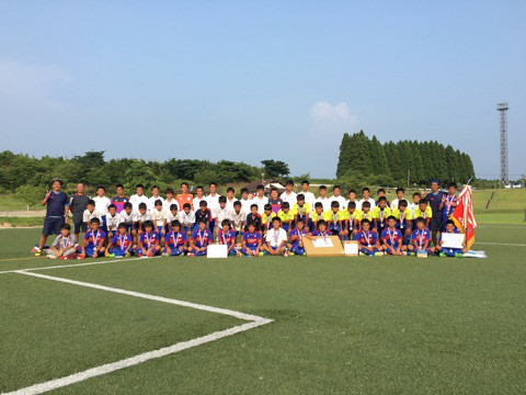 17年度 鹿児島 市比野温泉杯サッカー大会第29回中学生サッカー大会 優勝は鹿児島sc ジュニアサッカーnews