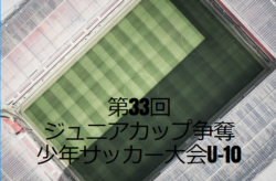 2017年度　第33回ジュニアカップ争奪少年サッカー大会U-10　優勝は石塚FC！