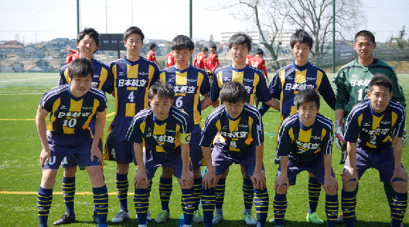 日本航空高校　サッカー　ピステ。スポーツ