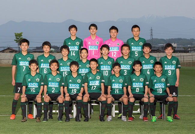 U 15強豪チーム紹介 長野県 松本山雅fc U 15 ジュニアサッカーnews