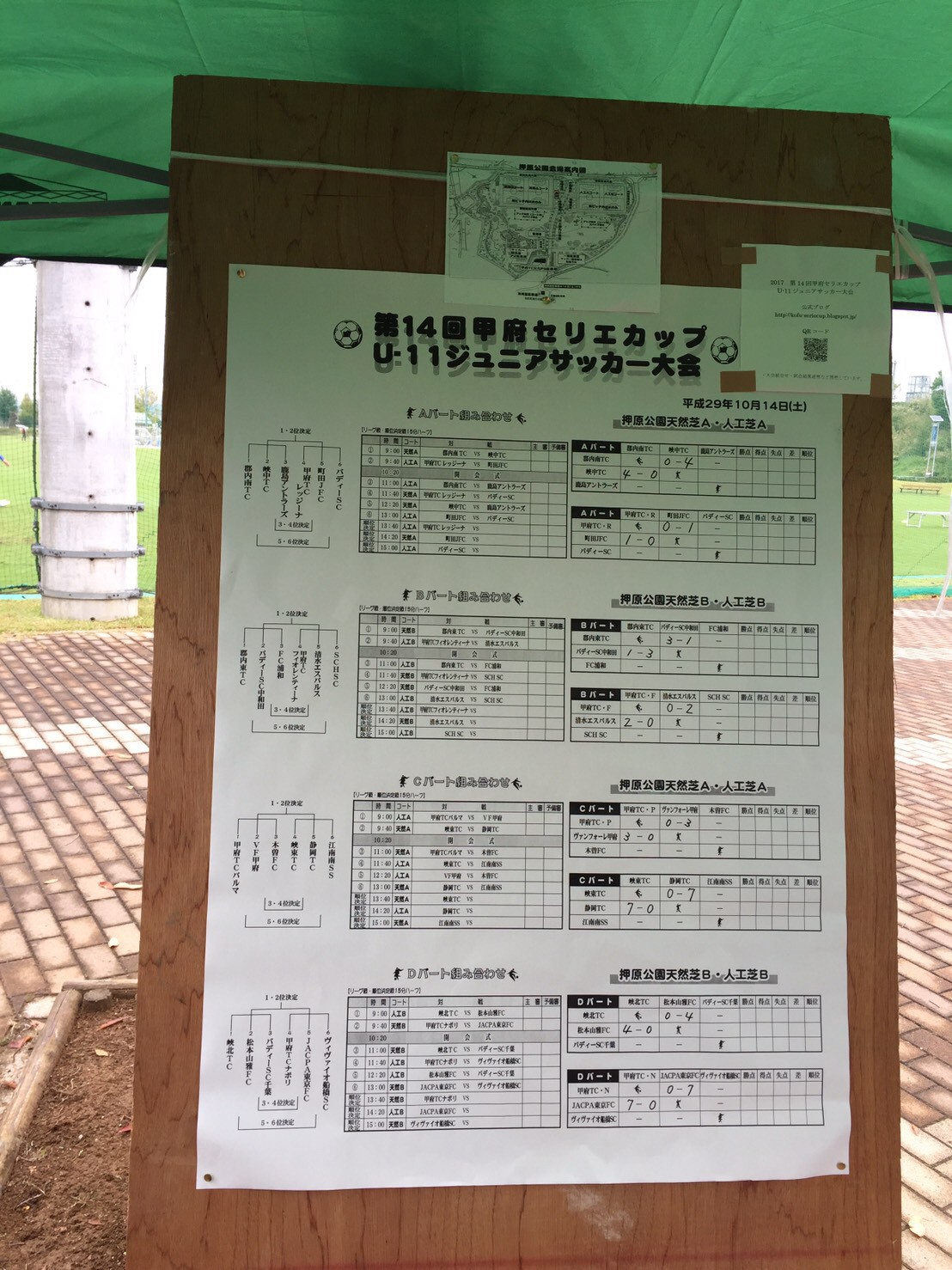 17年度 第14回 甲府セリエカップu11 ジュニアサッカー大会 優勝は バディーsc ジュニアサッカーnews