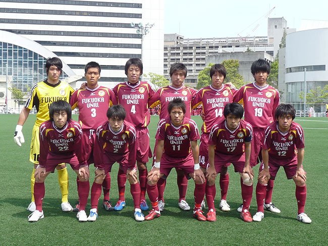 強豪大学紹介 福岡県 福岡大学 17年度九州大学サッカーリーグ優勝 インカレベスト8 ジュニアサッカーnews