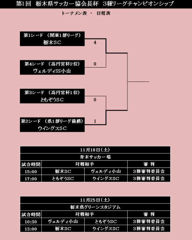 17年度 第1回栃木県サッカー協会長杯 3種リーグチャンピオンシップu 15 優勝は栃木sc ジュニアサッカーnews 17年度 第1回栃木県サッカー協会長杯 3種リーグチャンピオンシップu 15 優勝は栃木sc ジュニアサッカーnews