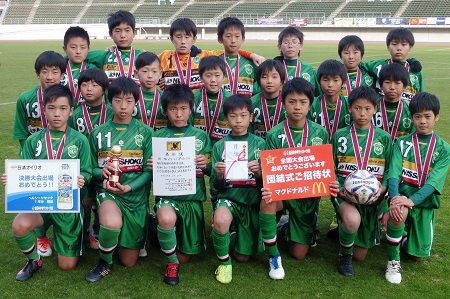 U 12強豪チーム紹介 岡山県 Jフィールド津山 17年度全日本少年サッカー大会全国大会出場チーム ジュニアサッカーnews