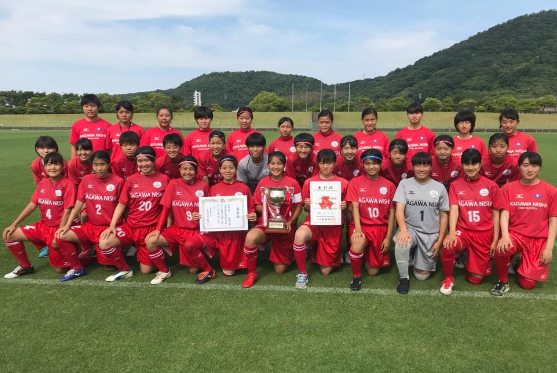 18年度 インハイ予選 第58回 香川県高校総体サッカー競技 女子 優勝は四学香川西 二連覇達成 ジュニアサッカーnews