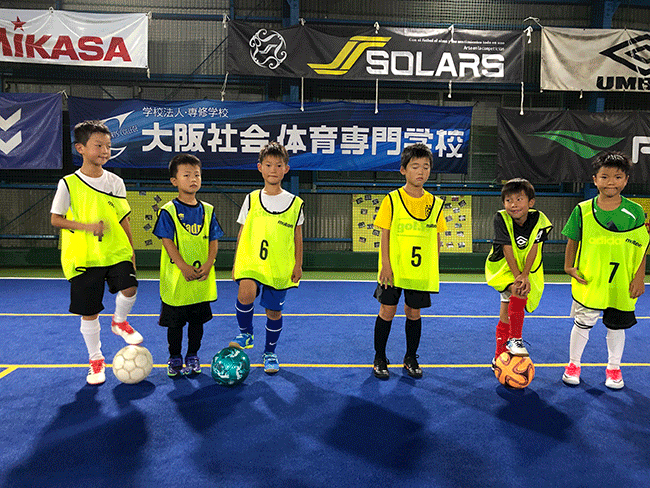 18年 8月12日 日 大阪にて夏休みジュニア個サル開催しました 開催報告 ジュニアサッカーnews