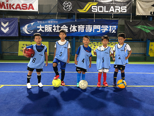 18年 8月12日 日 大阪にて夏休みジュニア個サル開催しました 開催報告 ジュニアサッカーnews