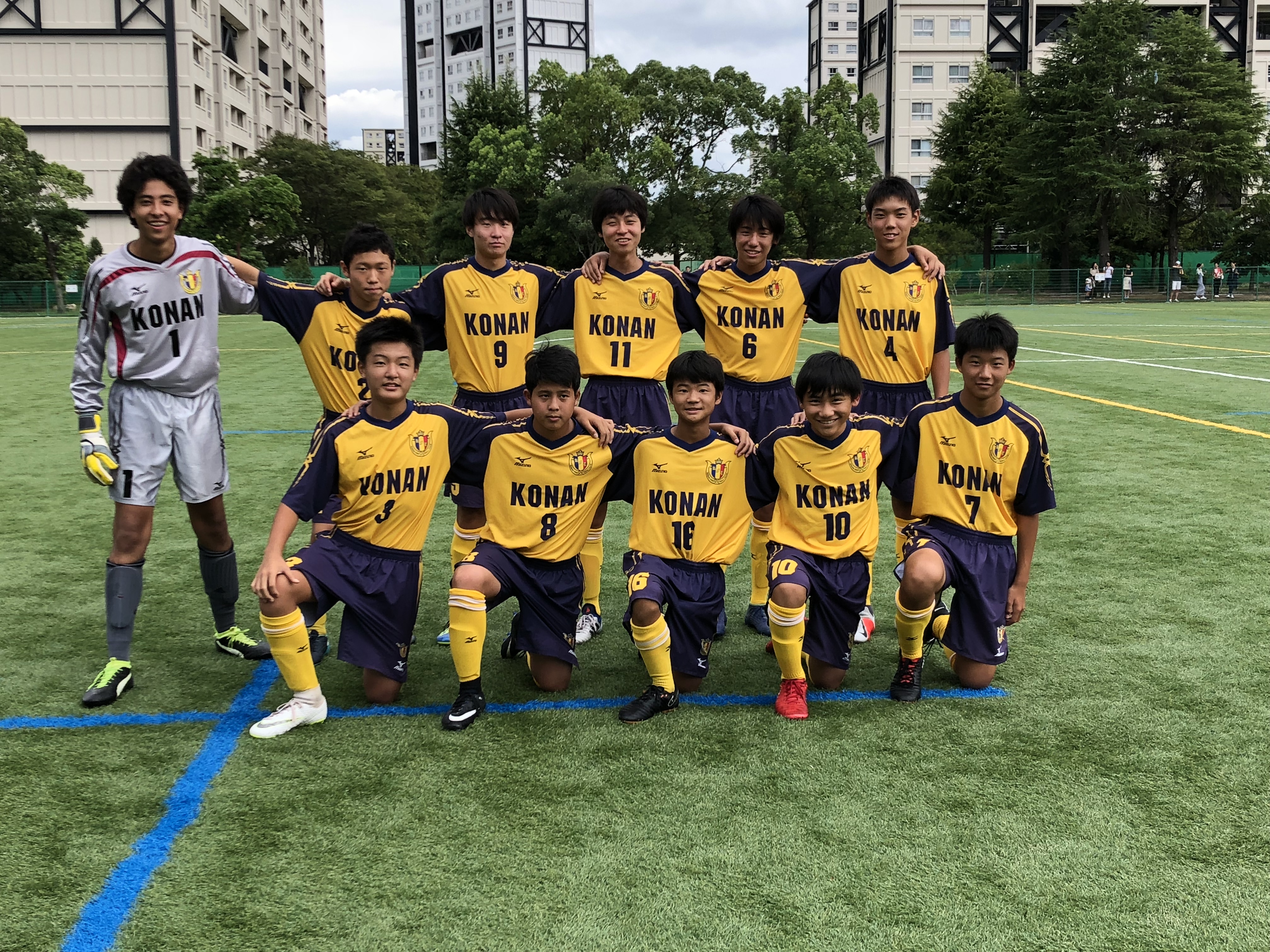 18年度 第52回兵庫県中学生サッカー選手権大会 芦屋予選 優勝 県大会出場は甲南中学校 ジュニアサッカーnews