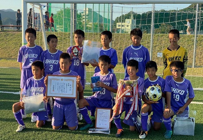 18年度 第27回mj杯少年サッカー大会 優勝は京都紫光sc ジュニアサッカーnews