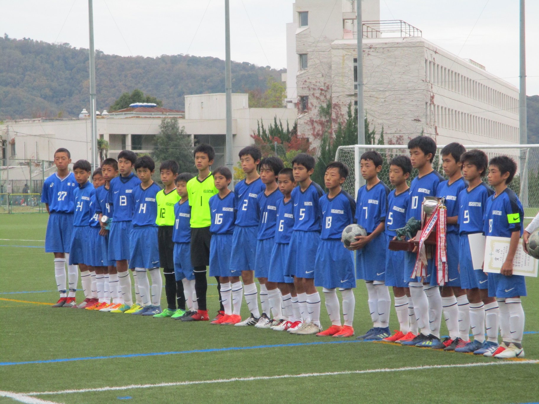 18年度 阪神中学校新人大会サッカー競技大会 優勝は東谷中学校 園田中学校も県大会へ ジュニアサッカーnews