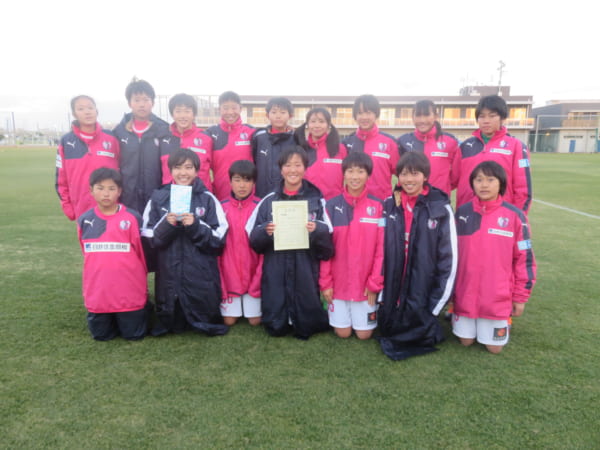 大阪少年サッカー応援団 みんなのnews セレッソ大阪堺アカデミー準優勝 J Green Sakai Lady S Festival U 15