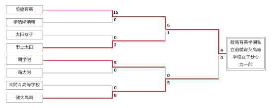 19年度 第54回群馬県高校総合体育大会 第24回女子サッカー競技会 インターハイ 優勝は前橋育英 ジュニアサッカーnews
