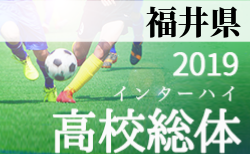 優勝は丸岡！ インハイ福井 | 2019年度 福井県春季高校総合体育大会サッカー競技