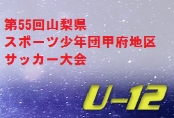 玉諸SSSがA,Bの部W優勝!2019年度 第55回山梨県スポーツ少年団甲府地区サッカー大会 山梨