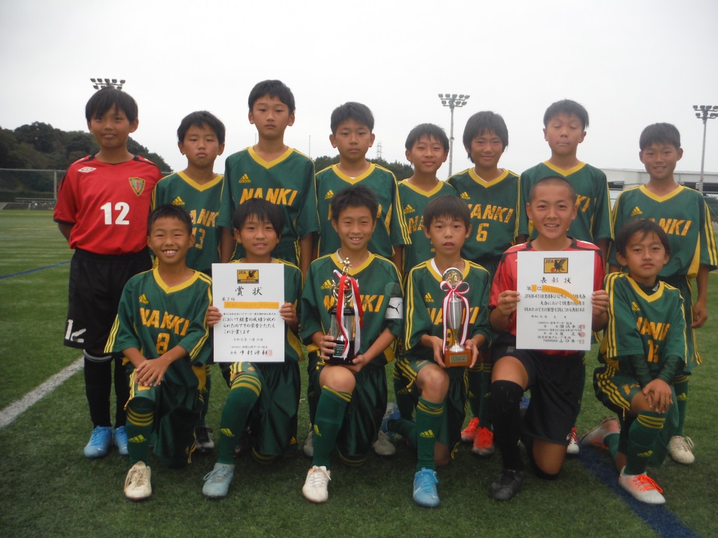 19年度 Jfa 第43回全日本 U 12 サッカー選手権大会 和歌山県大会 優勝はsc和歌山ヴィーヴォ 優勝チームコメント掲載 ジュニア サッカーnews