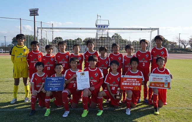 19年度 Jfa 第43回全日本u 12サッカー選手権大会 熊本県大会 優勝はロアッソ 優勝チームコメント掲載 ジュニアサッカーnews