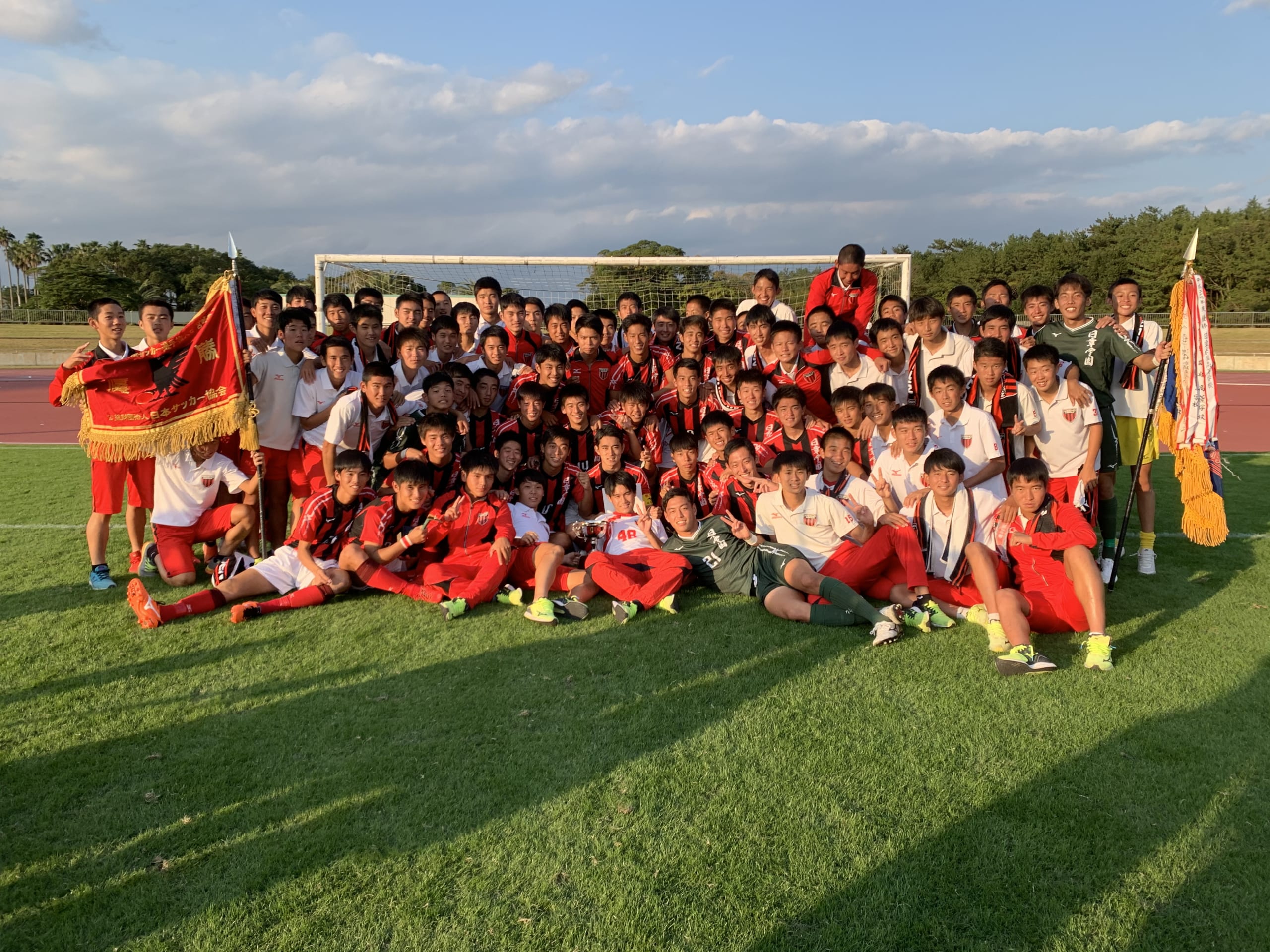 優勝コメント掲載 19年度第98回全国高校サッカー選手権大会宮崎県大会 優勝は日章学園 ジュニアサッカーnews