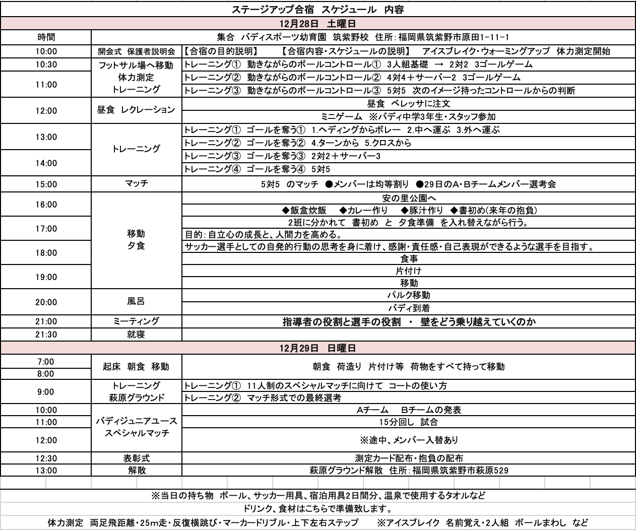 受付終了 詳細スケジュール掲載 小学校高学年限定 12月28日 29日 中学サッカーに向けてのステージアップ合宿を福岡で開催 先着25名限定募集中 ジュニアサッカーnews