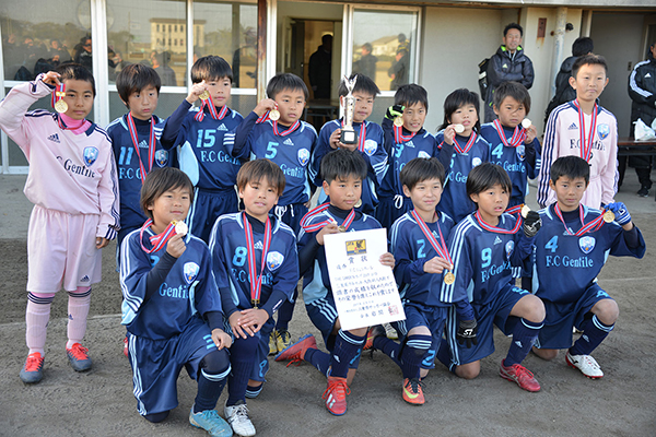 The Garden カップ 19 U 10三重県少年サッカー大会 新人大会 旧マックスバリュ中部杯u 10 優勝はf C ジェンティーレ ジュニアサッカーnews