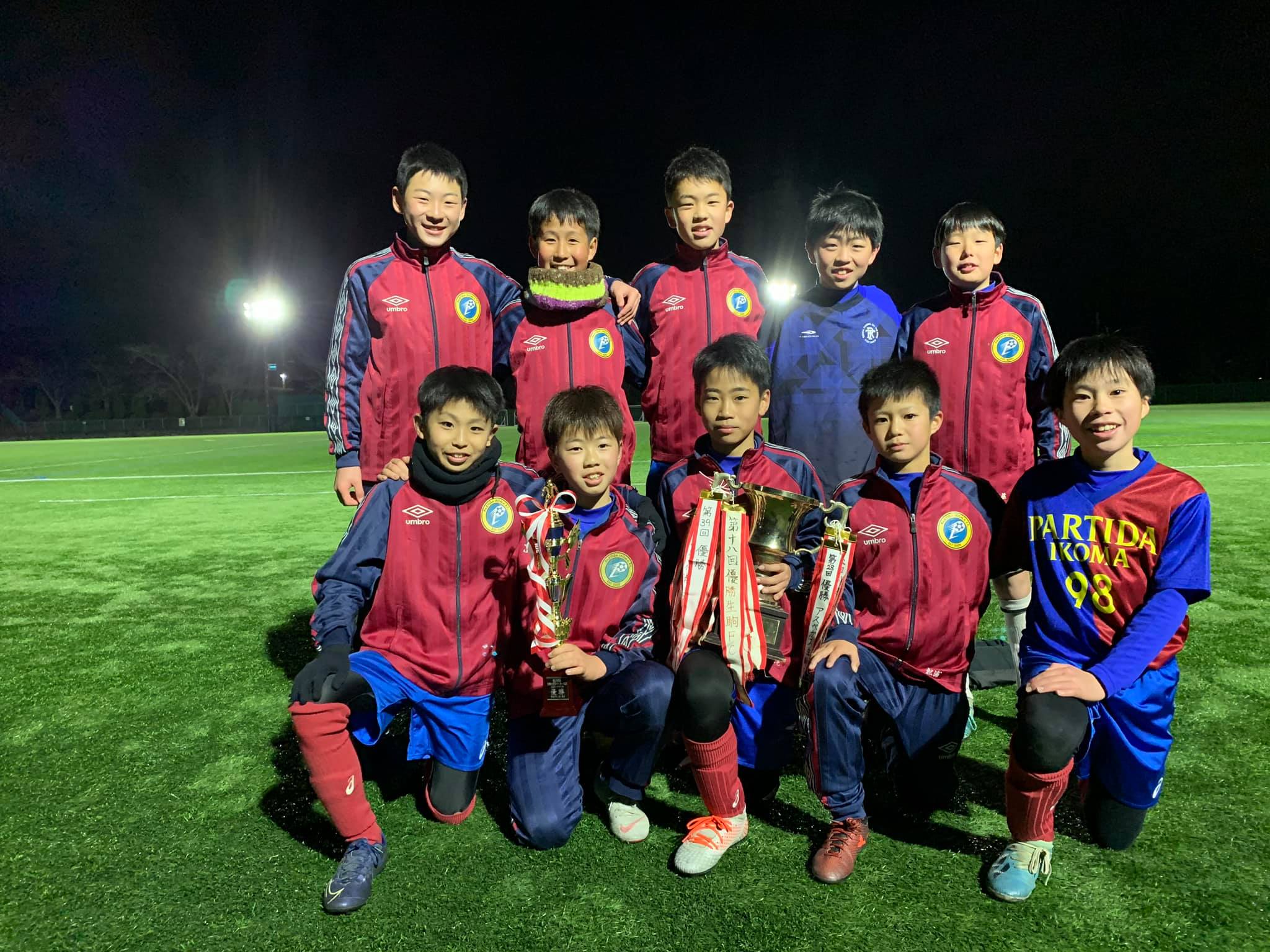 19年度 第39回生駒小学生サッカー大会 奈良県開催 優勝はパルティーダ生駒a ジュニアサッカーnews