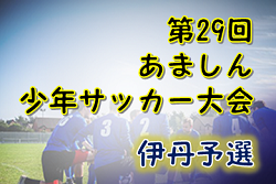 2019年度 第29回あましん少年サッカー大会 伊丹予選 (兵庫県) 優勝はFC PASENO ITAMI 鈴原Jr!本大会出場3チーム決定