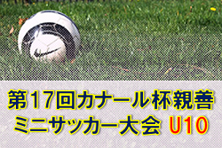 2020年度 第17回カナール杯親善ミニサッカー大会 U10 (新潟県) 大会情報募集中