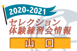 21 山口県 セレクション 体験練習会 募集情報まとめ ジュニアサッカーnews