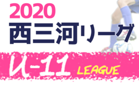 2020年度 西三河U-11サッカーリーグ（愛知）3/21発表分までの結果掲載！