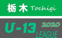 【延期】2020年度 栃木ユースU-13サッカーリーグ 1月開催分は延期!