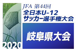 年度 Jfa 第44回 全日本u 12サッカー大会 岐阜県大会 11 22結果更新 優勝は翼scレインボー垂井 ジュニアサッカーnews