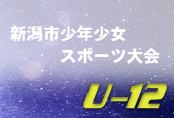 2022年度 新潟市少年少女スポーツ大会（第51回サッカーの部） 新潟 6年生の部　結果情報お待ちしております