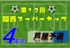 2020年度  JFA第44回全日本U-12 サッカー選手権宇部地区 山口 予選会結果！