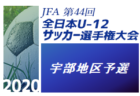 2020年度 第12回関西スーパーカップ少年サッカー大会 兼 第47回兵庫県少年サッカー4年生大会 芦屋予選 優勝はFCリベリオン！未判明分の結果情報お待ちしております