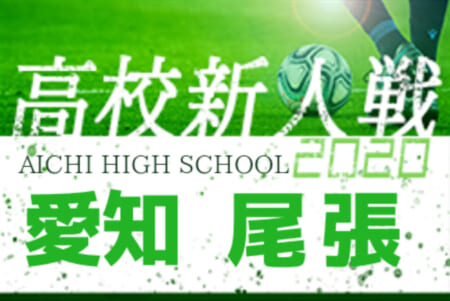 【2/7まで中止・開催未定】2020年度 愛知県高校新人体育大会 サッカー競技 新人戦  尾張支部予選 1/9,10結果更新中！情報お待ちしています！