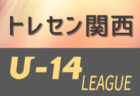 2020年度 第7回兵庫県トレセンチャレンジリーグ(U-14)サッカー大会 優勝は県U-14トレセン！全結果・メンバー掲載