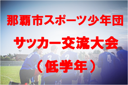 2020那覇市スポーツ少年団サッカー交流大会 ( 低学年大会 )  2/13.14開催！