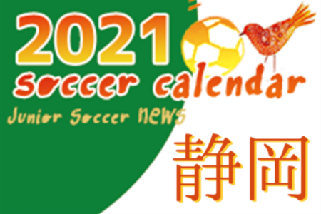 2021年度 サッカーカレンダー【静岡県】年間スケジュール一覧