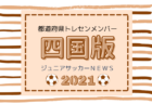 2021年度 高知県中学サッカー冬季新人大会 4校同時優勝！1/29は中止