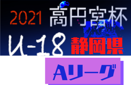 2021年度 高円宮杯 JFA U-18リーグ静岡県 スルガカップAリーグ  優勝は静岡学園B！静岡学園B、浜名はプリンス東海参入戦出場決定！