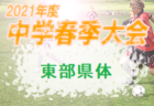 【大会中止】2021年度 静岡県中学生サッカー選手権  静岡県大会  1,2回戦結果一部掲載