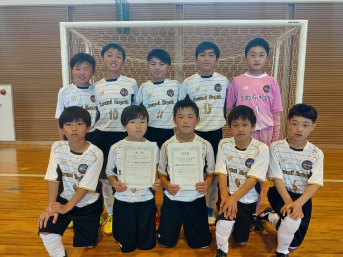 21年度jfaバーモントカップ第31回全日本u 12 フットサル選手権大会 島根県大会 浜田支部予選 優勝は石見エスプリ ジュニアサッカーnews 21年度jfaバーモントカップ第31回全日本u 12 フットサル選手権大会 島根県大会 浜田支部予選 優勝は石見エスプリ ジュニアサッカーnews