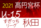 2021年度 高円宮杯 U-13 秋田県すぎっちリーグ  優勝はスポルティフ秋田！