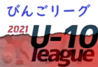 高円宮杯 JFA U-15 サッカーリーグ 2021 中国プログレスリーグ 全結果掲載！