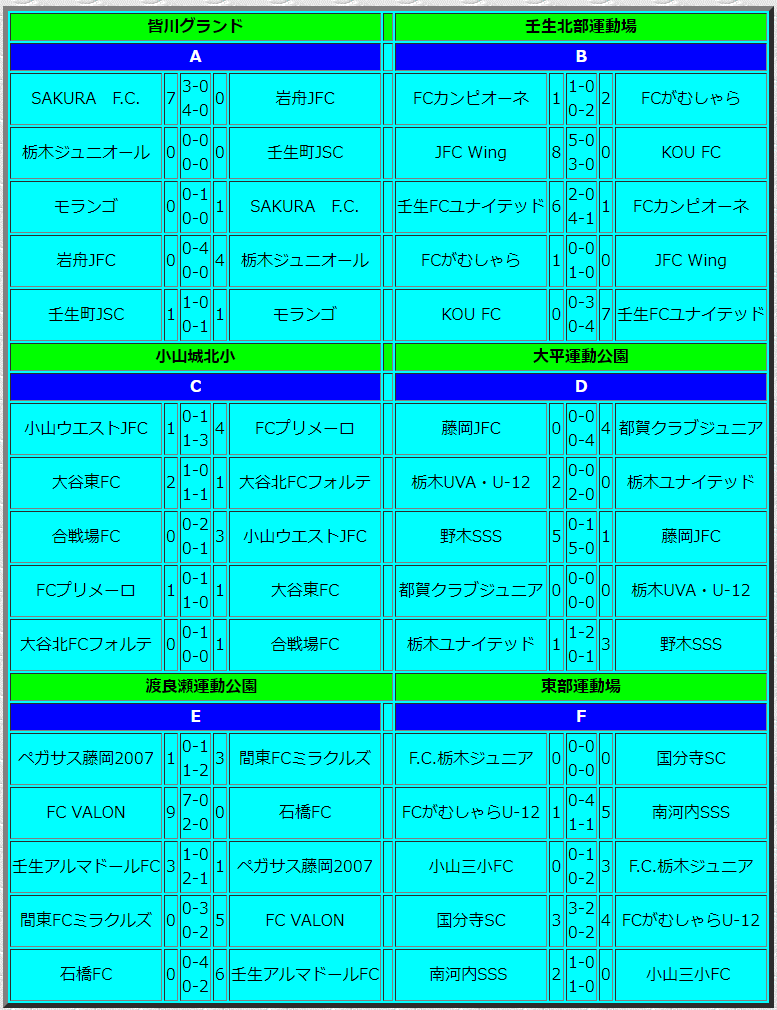 21年度 Qualier Cup栃木県u 12サッカー大会 下都賀地区予選 優勝は大谷東fc 県大会出場10チーム決定 ジュニアサッカー News