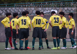 大阪体育大学浪商高校サッカー部の前のユニフォームです